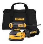 Dewalt lijadora rotorbital 280w 125mm 12.000opm dwe6423-qs