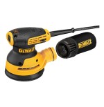 Dewalt lijadora rotorbital 280w 125mm 12.000opm dwe6423-qs