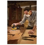 Dewalt lijadora rotorbital 280w 125mm 12.000opm dwe6423-qs