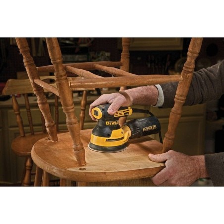 Dewalt lijadora rotorbital 280w 125mm 12.000opm dwe6423-qs
