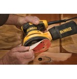 Dewalt lijadora rotorbital 280w 125mm 12.000opm dwe6423-qs