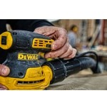 Dewalt lijadora rotorbital 280w 125mm 12.000opm dwe6423-qs