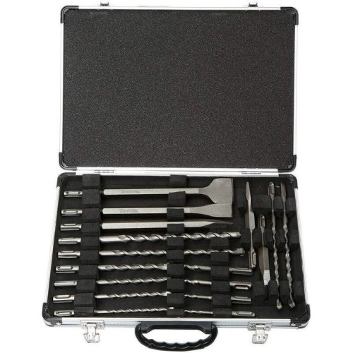 Makita set de brocas y cinceles sds-plus d-42444 (17 pcs.)