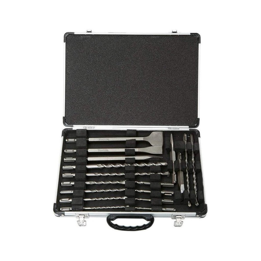 Makita set de brocas y cinceles sds-plus d-42444 (17 pcs.)