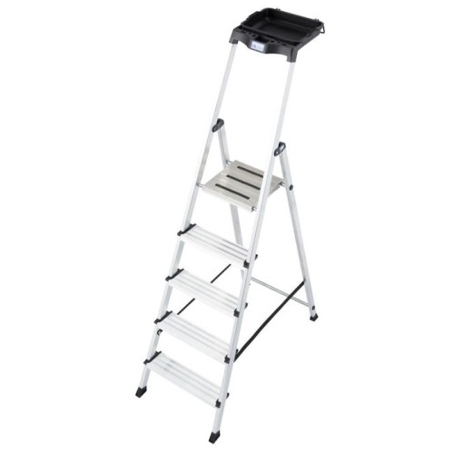 Krause escalera de tijera bandeja l 5 peldaños 126535