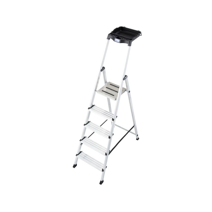 Krause escalera de tijera bandeja l 5 peldaños 126535