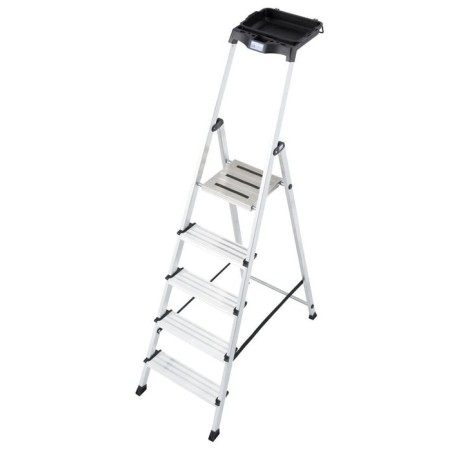 Krause escalera de tijera bandeja l 5 peldaños 126535