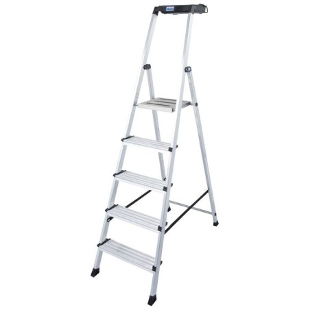 Krause escalera de tijera bandeja l 5 peldaños 126535
