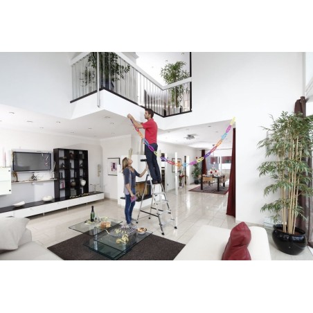 Krause escalera de tijera bandeja l 5 peldaños 126535