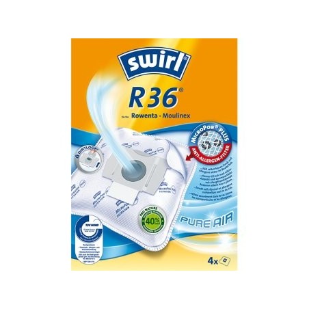 Accesorio / bolsa de aspiradora swirl r 36 micropor plus verde 197705