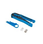 Lanberg kit redes crimpadora + conectores rj45  nt-0303