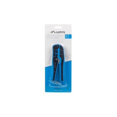 Lanberg nt-0202 crimpadora herramienta para prensar negro, azul