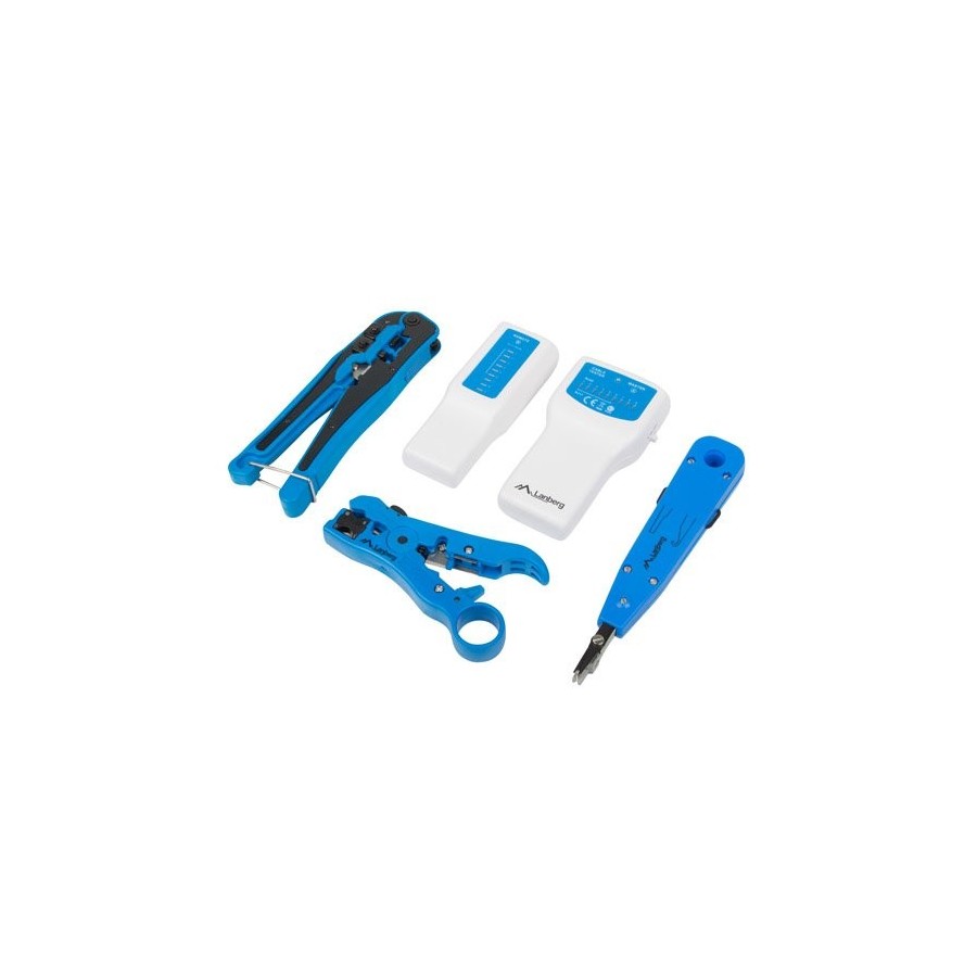 Lanberg nt-0302 kit de herramientas para redes