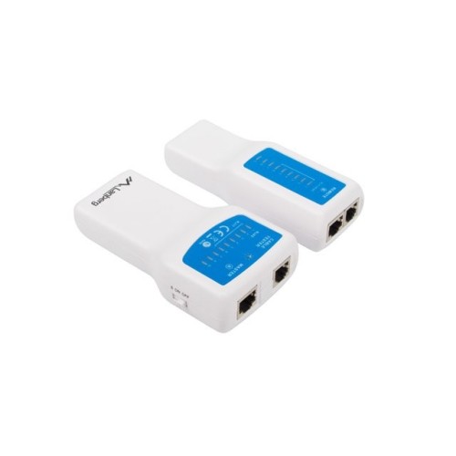 Lanberg tester para cable red rj-45, rj-12 / rj-11,  nt-0402