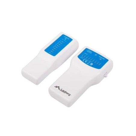 Lanberg tester para cable red rj-45, rj-12 / rj-11,  nt-0402