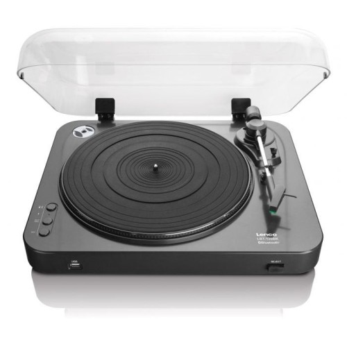 Lenco lbt-120bk tocadisco tocadiscos de tracción por correa negro