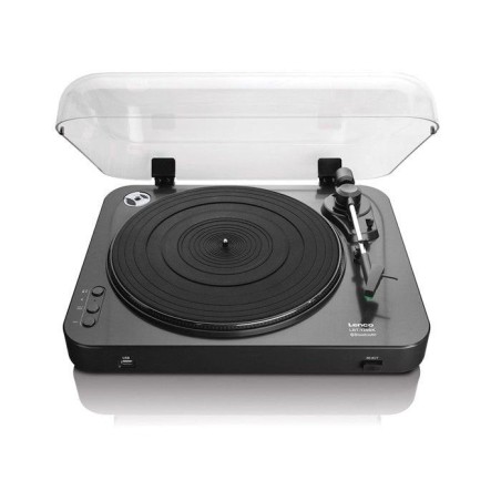 Lenco lbt-120bk tocadisco tocadiscos de tracción por correa negro