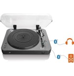 Lenco lbt-120bk tocadisco tocadiscos de tracción por correa negro