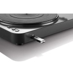 Lenco lbt-120bk tocadisco tocadiscos de tracción por correa negro