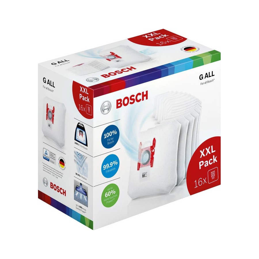 Bosch bolsas para aspiradora gall powerprotect bbz16gall
