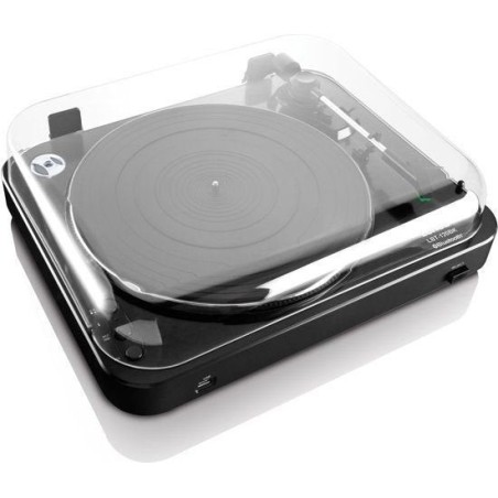 Lenco lbt-120bk tocadisco tocadiscos de tracción por correa negro