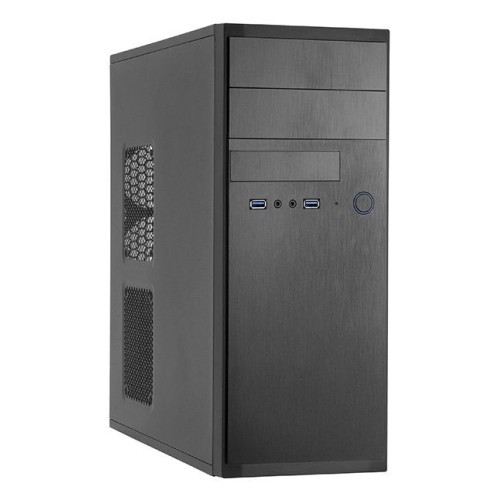 Caja pc chieftec hq-01b-op carcasa de ordenador midi tower negro