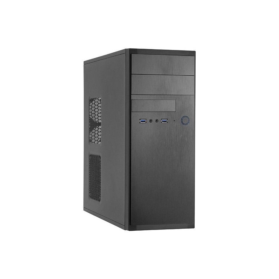 Caja pc chieftec hq-01b-op carcasa de ordenador midi tower negro