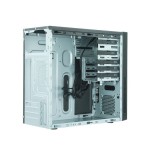 Caja pc chieftec ho-11b-350gpb atx mini-tour aluminio cepillado secc 0.5mm  negro