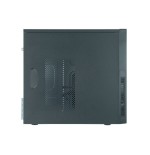 Caja pc chieftec ho-11b-350gpb atx mini-tour aluminio cepillado secc 0.5mm  negro
