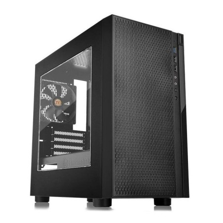 Caja pc thermaltake versa h18 micro tower negro