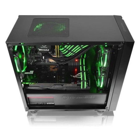 Caja pc thermaltake versa h18 micro tower negro