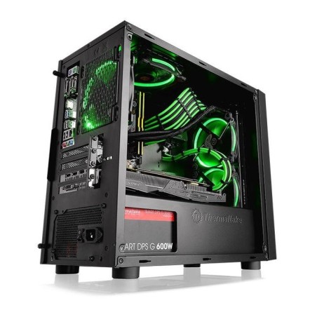 Caja pc thermaltake versa h18 micro tower negro