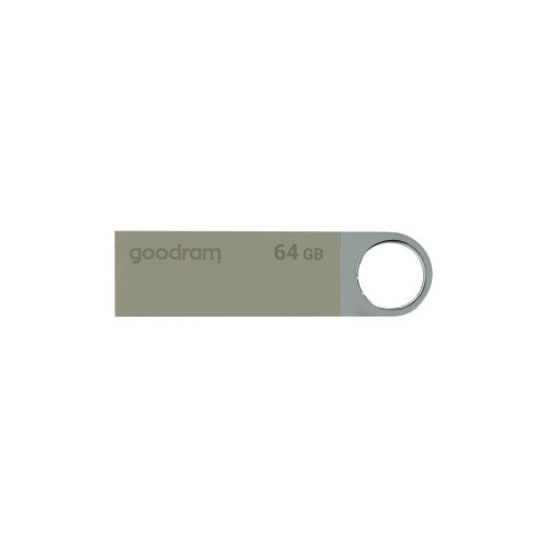 Pendrive goodram uun2 uun2-0640s0r11 (64gb, usb 2.0, silver color)