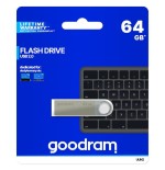 Pendrive goodram uun2 uun2-0640s0r11 (64gb, usb 2.0, silver color)