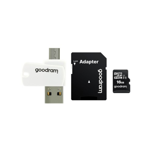 Memoria flash goodram m1a4-0160r12 16 gb microsdhc clase 10 uhs-i
