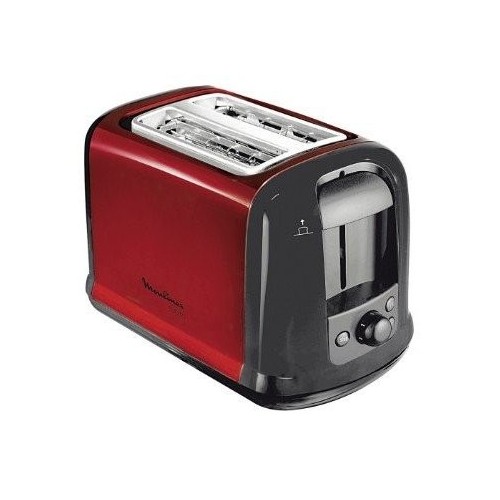 Tostadora moulinex subito 850w rojo/negro