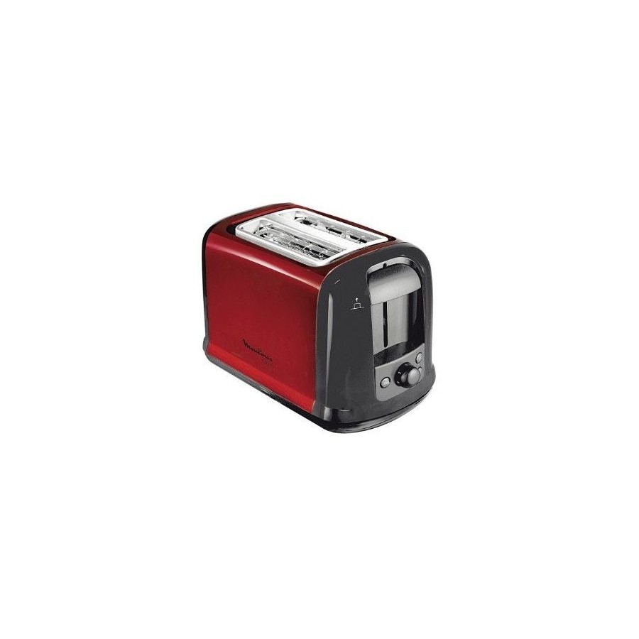 Tostadora moulinex subito 850w rojo/negro