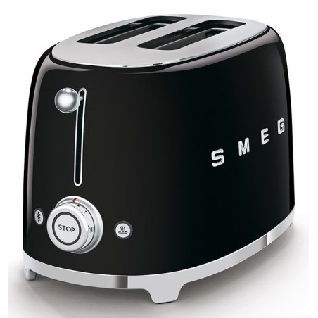 Tostadora smeg tsf01bleu, 2 rebanada(s) negro 950 w