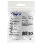 Akyga hub usb 2.0 akyga ak-ad-13 4 puertos negro 15cm