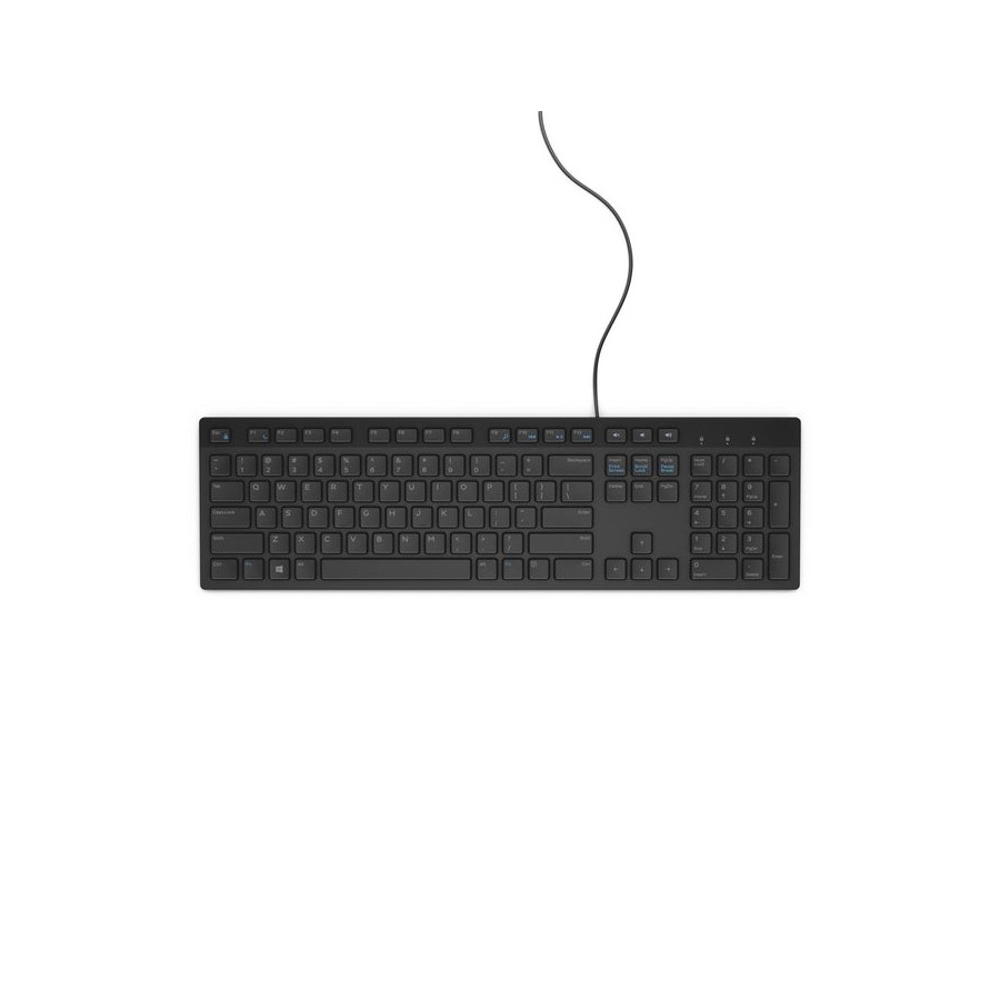 Dell kb216 teclado (ingles) usb qwerty ee. uu. internacional negro