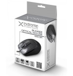 Extreme xm110k ratón usb óptico 1000 dpi mano derecha