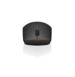 Ratón inalámbrico lenovo 400 gy50r91293 óptico, 1200 dpi, negro