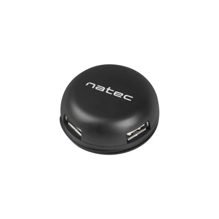 Hub natec bumblebee nhu-1330 (4x usb 2.0, black color)
