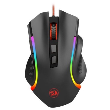Redragon griffin ratón gaming rgb 7200 dpi negro