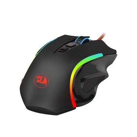 Redragon griffin ratón gaming rgb 7200 dpi negro