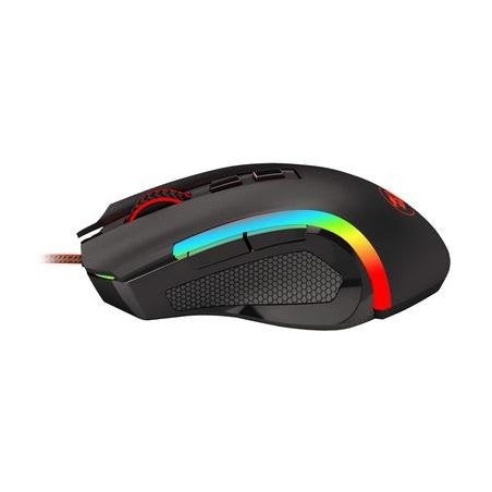 Redragon griffin ratón gaming rgb 7200 dpi negro