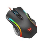 Redragon griffin ratón gaming rgb 7200 dpi negro
