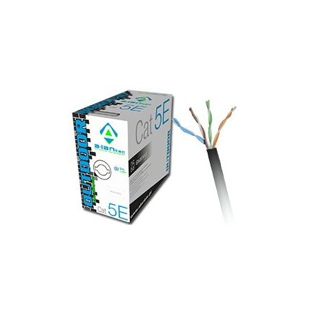 A-lan kiu5outs305 cable de red 305 m cat5e u/utp (utp) negro