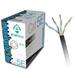 A-lan kiu5outs305 cable de red 305 m cat5e u/utp (utp) negro