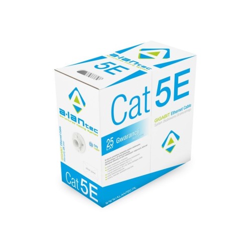 Alantec kiu5linka305 cable de red 305 m cat5e u/utp (utp) blanco